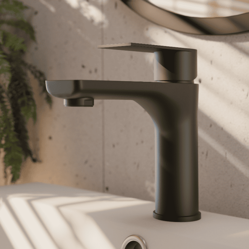 Смеситель для раковины RONDA BLACK