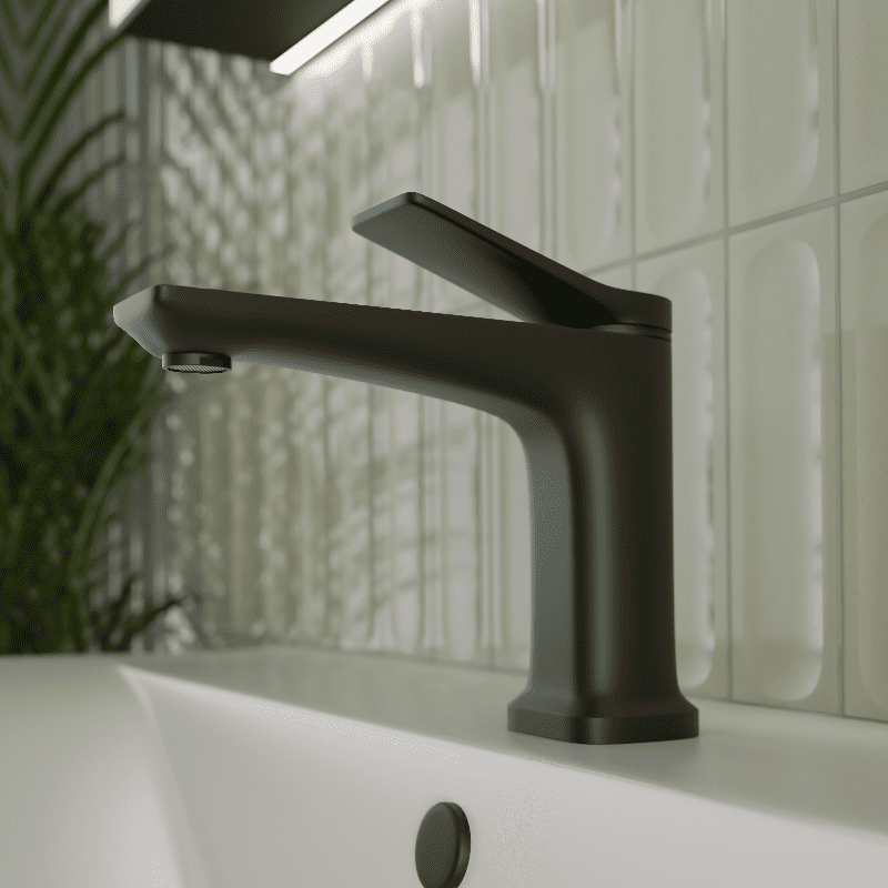 Смеситель для раковины MANEN BLACK