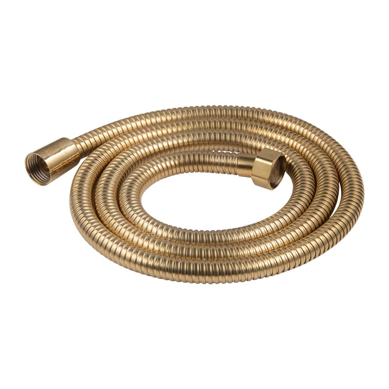 Смеситель для ванны с коротким изливом и гарнитуром FENDI POLISH GOLD