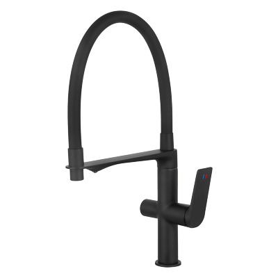 Смеситель для кухни NORA ЧЕРНЫЙ МАТОВЫЙ